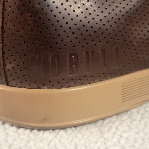 NoBull Brown Leather High Top Crossfit Trainer - (Size: W 7.5, M 6) - Picture 5 of 11